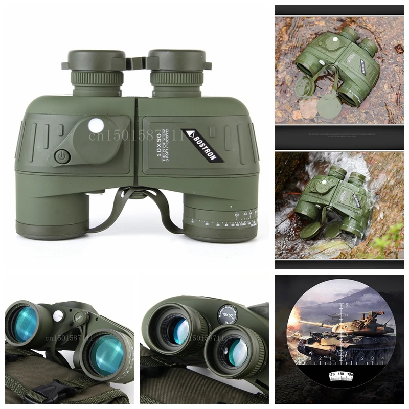 binoculars 7X50/10x50 hd professional military binocular with Digital