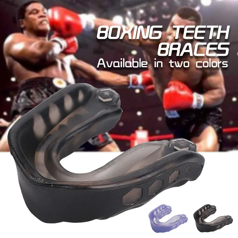 

EVA Sports Safety Mouth Guard Environmental Boxing Taekwondo Gum Shield Oral Cavity Teeth Tooth Adult Dropshipping Mouthguard
