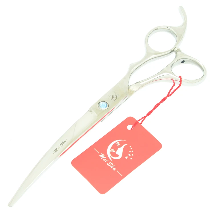 

7" JP440C Down Curved Head Cutting Scissors Professional Pet Scissors for Dog Grooming Thinning Shear Animals Hair Cut HB0089