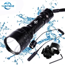 10000 lumems C8 Tactical LED Flashlight L2/T6 Flash light 5 modes Powerfull Flashlights LED Torch Lamp+18650+Charger+Gun Mount 10000 lumems C8 Tactical LED Flashlight L2/T6 Flash light 5 modes Powerfull Flashlights LED Torch Lamp+18650+Charger+Gun Mount