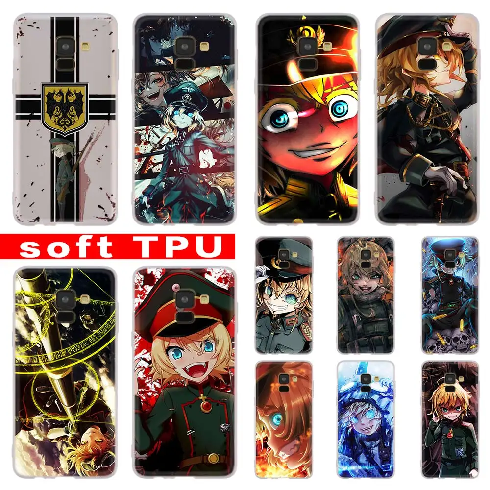 Японское аниме youjo senki для Samsung Galaxy A10/A30/A40/A50/A70 A9 A8 A6 a7 2018 A3 A5 2017 2016 мягкий чехол из