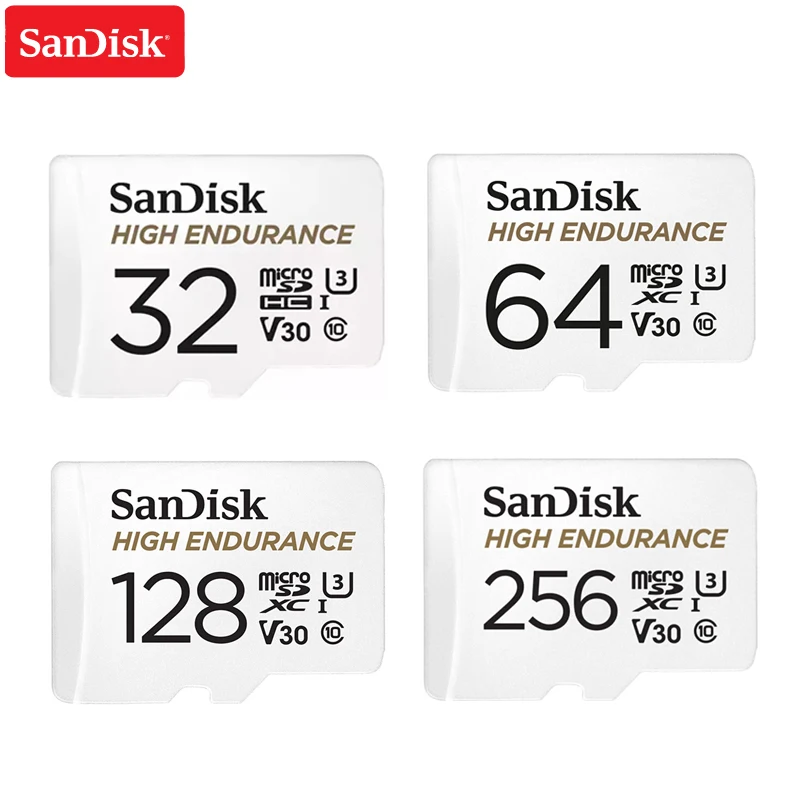 Карта памяти Micro SD карта высокая выносливость 4K 32GB 64GB 128GB 256GB TF карты для Dash Cam