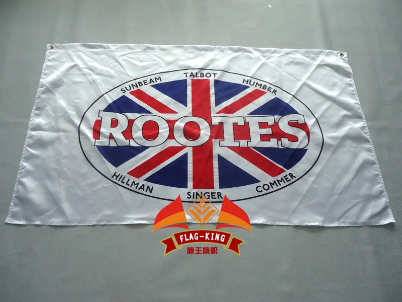 

rootes car racing flag,90*150CM polyester rootes banner