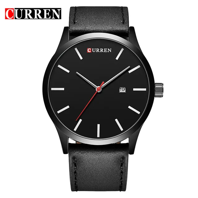 

Curren Top Men Simple Quartz Sport Watches Brand Army Military Watch Quartz-watch Waterproof Wrist Men's Relogio Masculino 8214