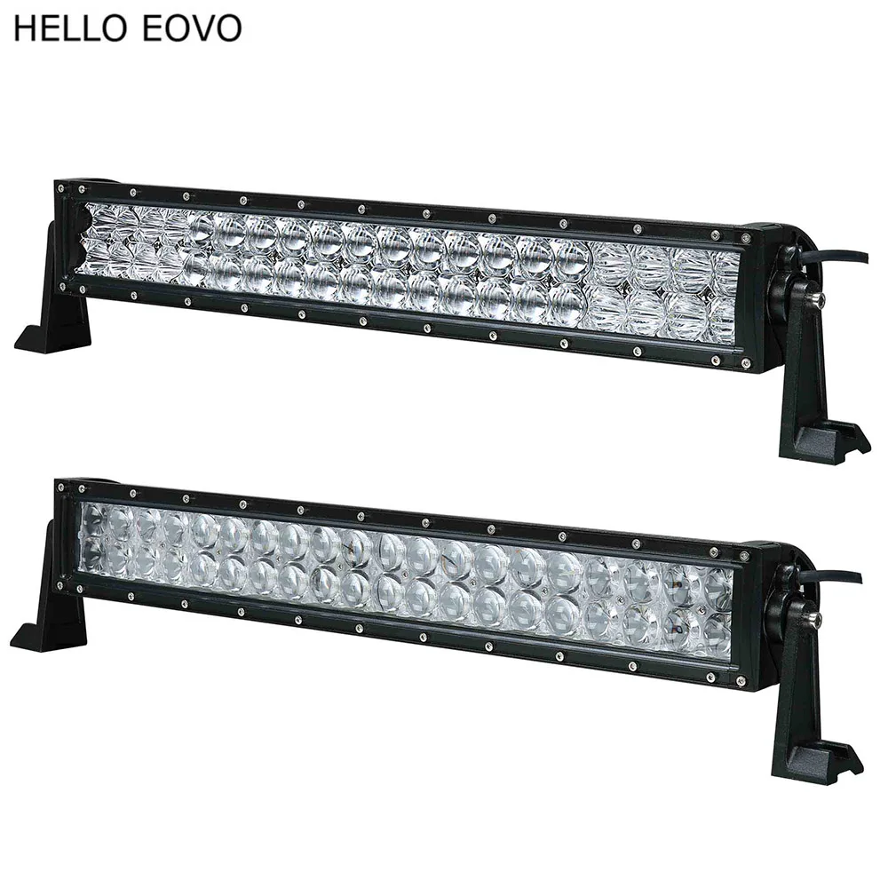 

HELLO EOVO 4D 5D 22 Inch 200W LED Light Bar for Work Indicators Driving Offroad Boat Car Tractor Truck 4x4 SUV ATV 12V 24v
