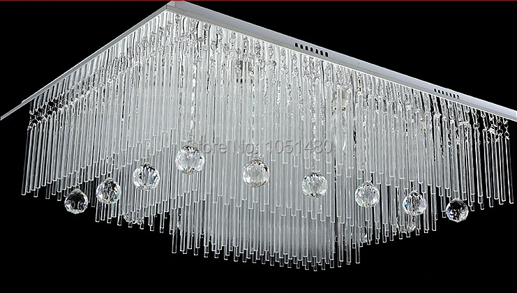 New Modern Square Crystal Lamp Remote Control Chandelier Living Led New Modern Square Crystal Lamp Remote Control Chandelier Living Led Lighting In Chandeliers From Lights On Aliexpress Alibaba Group