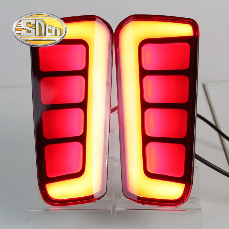 For Toyota Vellfire ALPHARD Multi-function LED Rear Fog Lamp Bumper Light Auto Brake Light Turn Signal Reflector