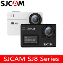 Оригинальная Экшн-камера SJCAM SJ8 серии SJ8 Air& SJ8 Plus и SJ8 Pro 1290P 4 K, wifi, пульт дистанционного управления, водонепроницаемая Спортивная DV