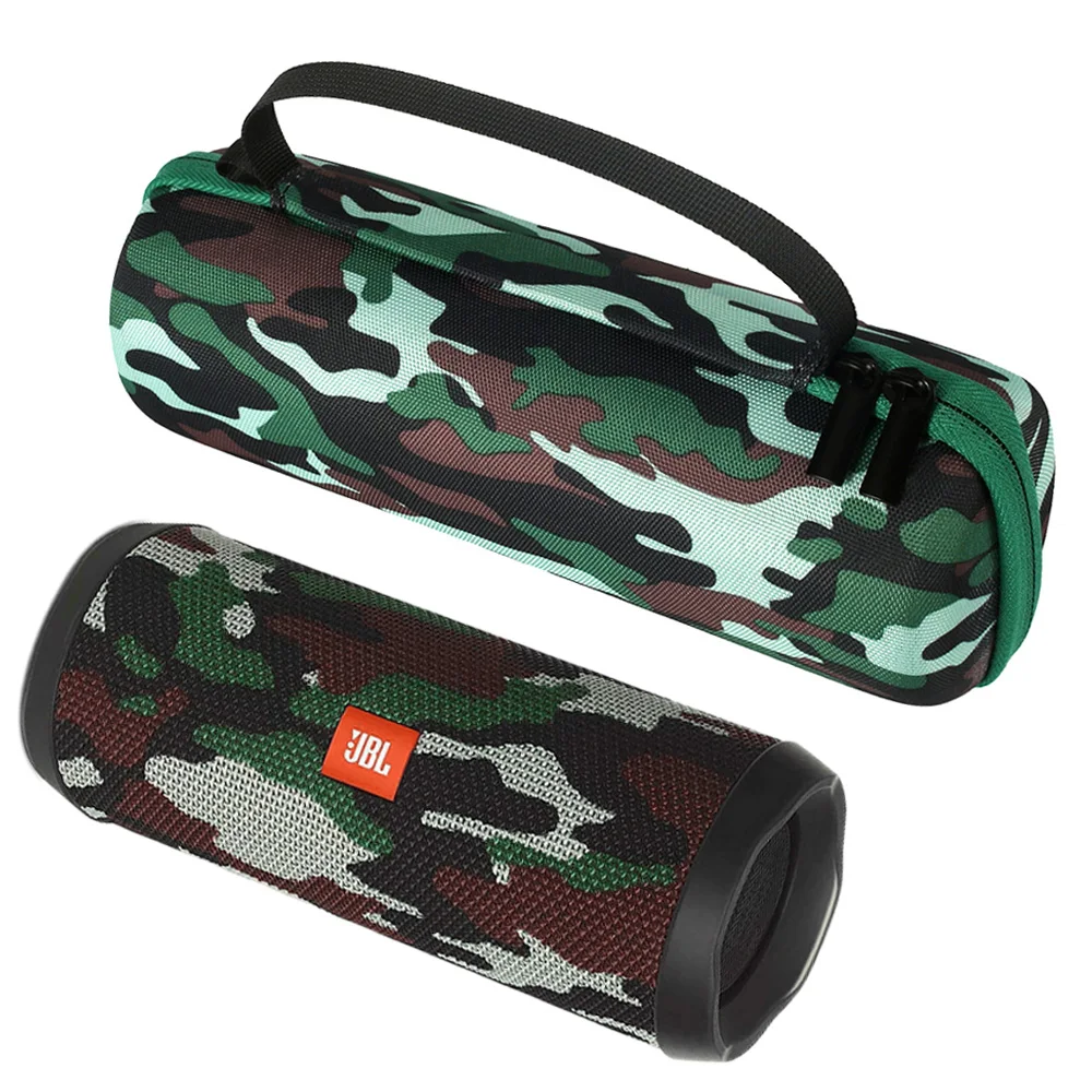 

Camouflage EVA Travel Case For JBL Flip 4 Portable Hard Case Cover For jbl Flip 4 Bluetooth Speaker Extra Space For Accessories