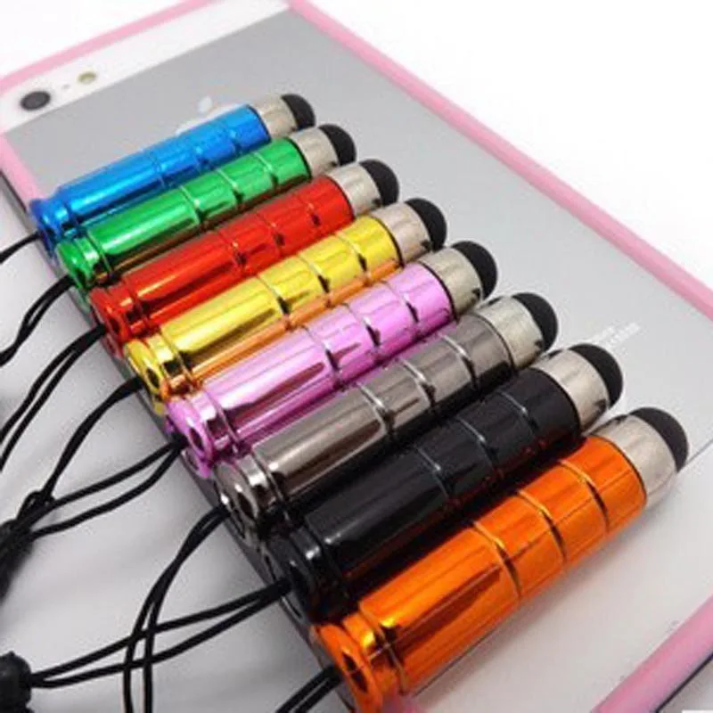 

10 PCS Tablet Pen Stylus for Capacitive Touch Screen for iPhone For LG All Phones For i Pad stylus pen 2 in 1 dust plug
