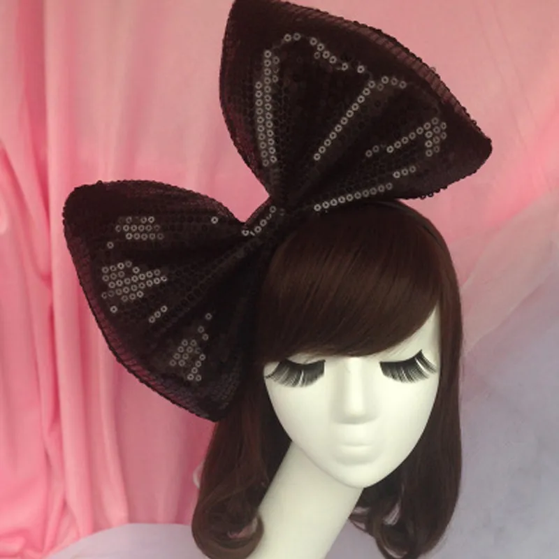 Oversized Super Giant Big Bow KIKI Cosplay Hair Headband Party Photo Props for adult (15)