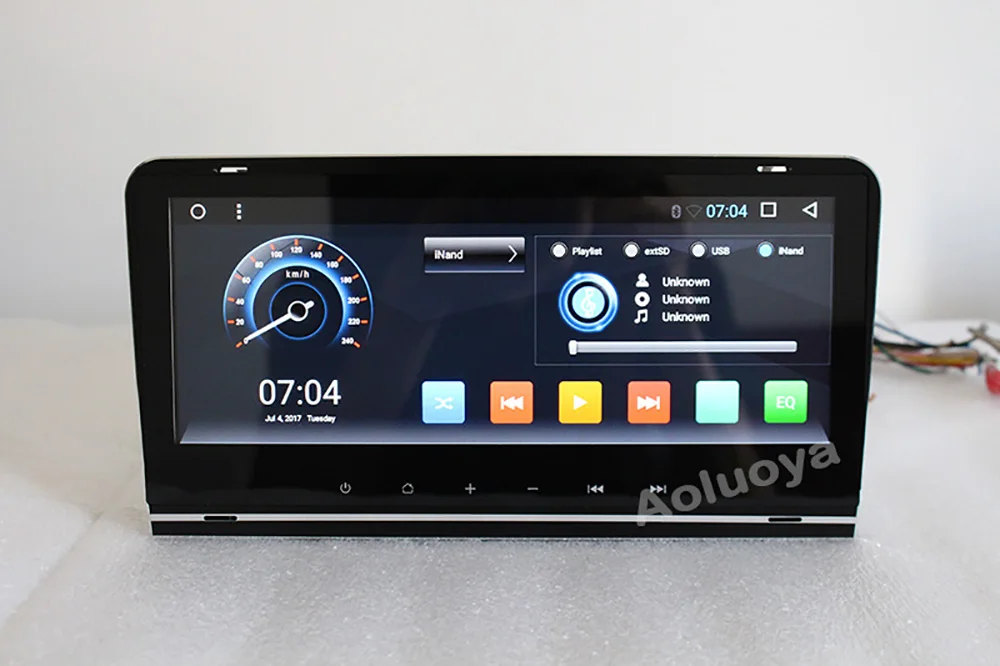 Perfect Aoluoya IPS RAM 2GB+32GB Android 7.1 2 Din CAR Radio DVD GPS Player For AUDI A3 S3 2003-2011 Audio Navigation multimedia WIFI BT 4