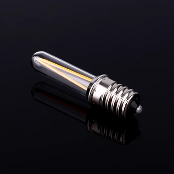 

New Filament Light E14 DC12V Home Bookshelf Lighting Lamp Lights Yellow 2W