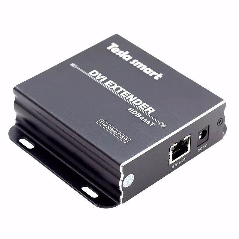 Новые HD видео DVI Extender 70 м (RX и TX) по Cat6 Cat5e Поддержка Разрешение до 4 К * 2 К