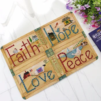 

New Life Flowers Doormat Funny Floor Mat Rug Indoor Outdoor Bathroom Mats Rubber Anti-Slip Carpet Halloween Gift felpudo deurmat