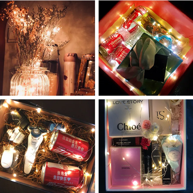 2 м светодиодный светильник-Гирлянда для украшения рождественской елки Noel Natal орнамент светильник рождественские украшения для дома подарки на год