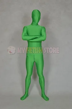 

(JXY904)Quality Full Body Lycra Spandex Shiny Tights Unisex Original Bodysuit Fetish Zentai Suits Halloween Party Costume