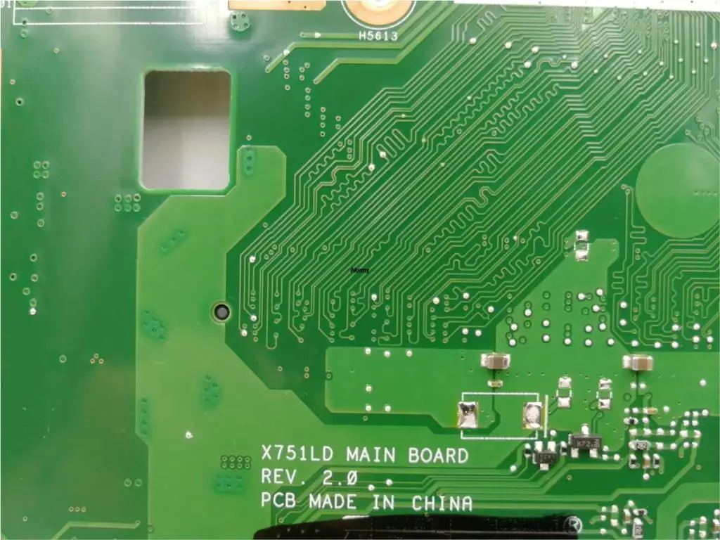 GT820M X751LD материнская плата для ноутбука For Asus X751L K751L K751LD R752L X751LK X751LN X751LJ 4 GB i3 i5