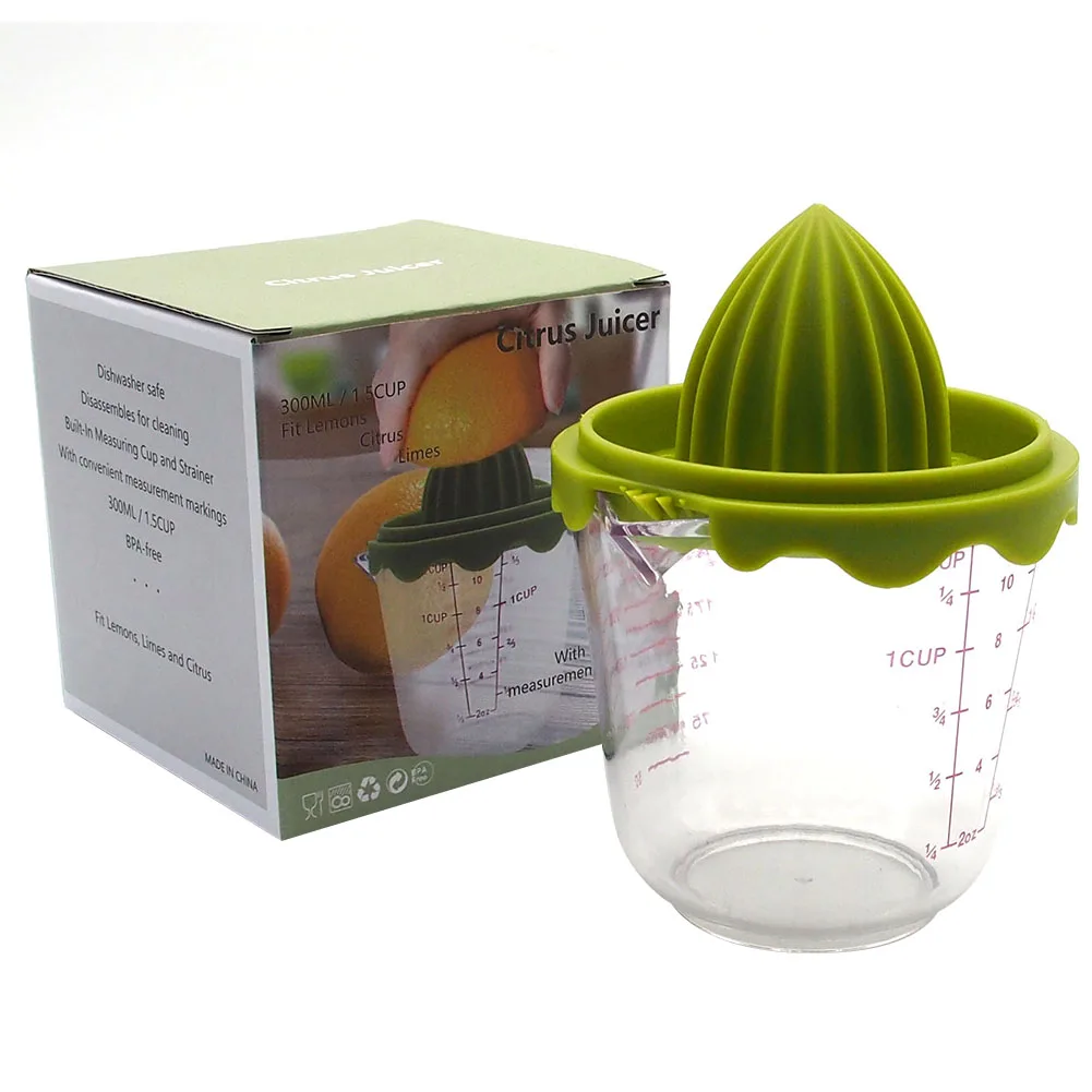 

PP/ABS Fruit Maker Lemon Pressure Manual with Scale Kids Baby Food Supplement Fruit Juicer Food Grade Fruit & Vegetable Tools