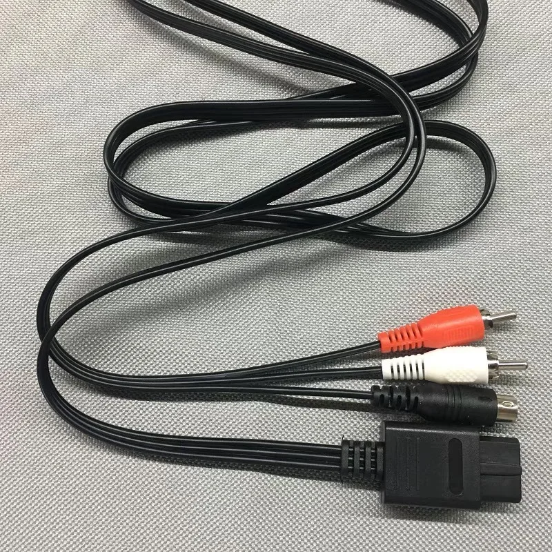 BUKIM 1,8 м/6 футов лучший S-video кабель для nintendo SNES, для N64, игровой куб. Svideo SVHS