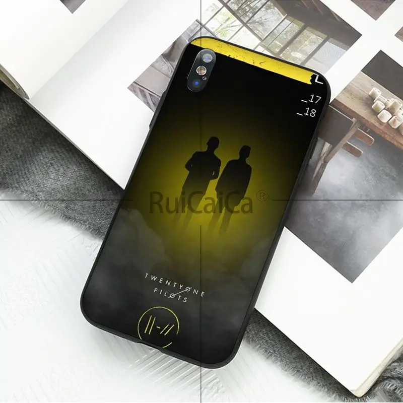 Ruicaica Twenty One Pilots 21 Pilots Coque чехол для телефона для Apple iPhone 8 7 6 6S Plus X XS MAX 5 5S SE XR чехол