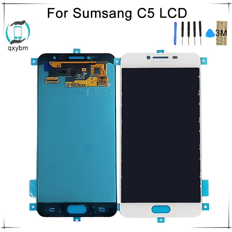 

5.2 Inch SUPER OLED Display for SAMSUNG for Galaxy C5 LCD C5000 Touch Screen Digitizer Replacement Parts