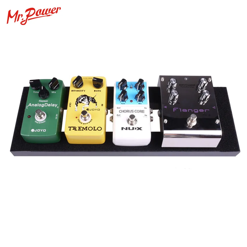 Online Pedal de efectos de guitarra Junta configuración 40X13 X CM DIY guitarra Pedal con magia cinta instrumento Musical accesorio para la venta 120 B
