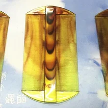 Двухсторонняя пластиковая расческа для вши 10,5*5,3 см