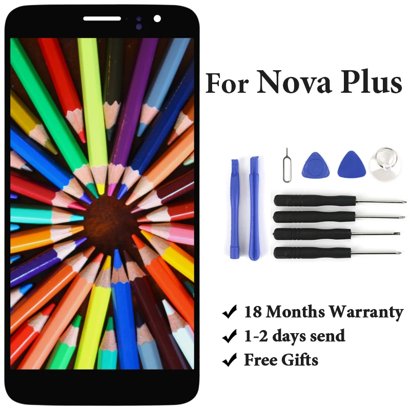 Для Nova Plus ЖК дисплей с сенсорным экраном в сборе замена для LCD TD LTE MLA L11 L02|Экраны