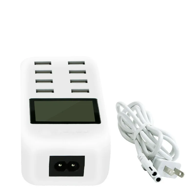 

8 Port Wall USB HUB Charger Adapter 8A Multiple USB Charger for Mobile Phone LED Desktop USB Charging EU US UK AU Plug