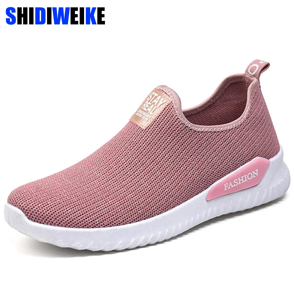 

Women Summer Sneakers Fashion Sock Shoes Female Vulcanized Shoes Casual Slip On Flats Ladies Trainers Mesh Shoes g356