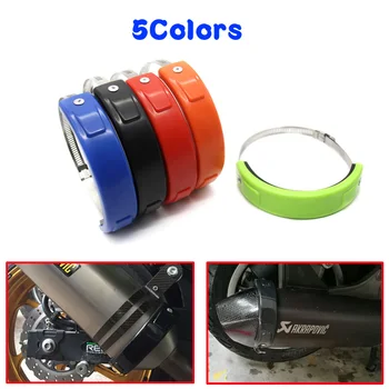 

Hot sell motorcycle accessories Silencer/Exhaust Oval Exhaust Orange Protector For DUCATI 821 / 796 / 696 MONSTER 2009-2016 2015