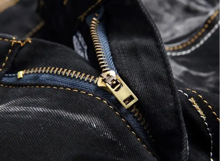 Летние Для мужчин s Ретро Slim Fit повседневные джинсы Винтаж промывают Street Wear брюки-карго Джинсовые шорты с отверстиями для Для мужчин Большой
