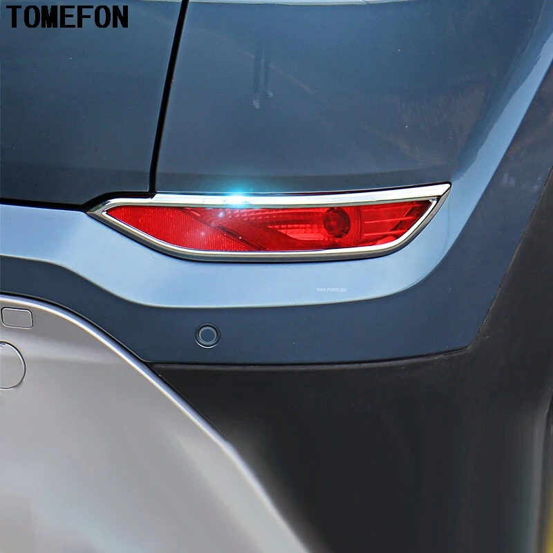 2pcs For Hyundai Tucson 2016 2017 ABS Chrome After Rear Tail Fog light