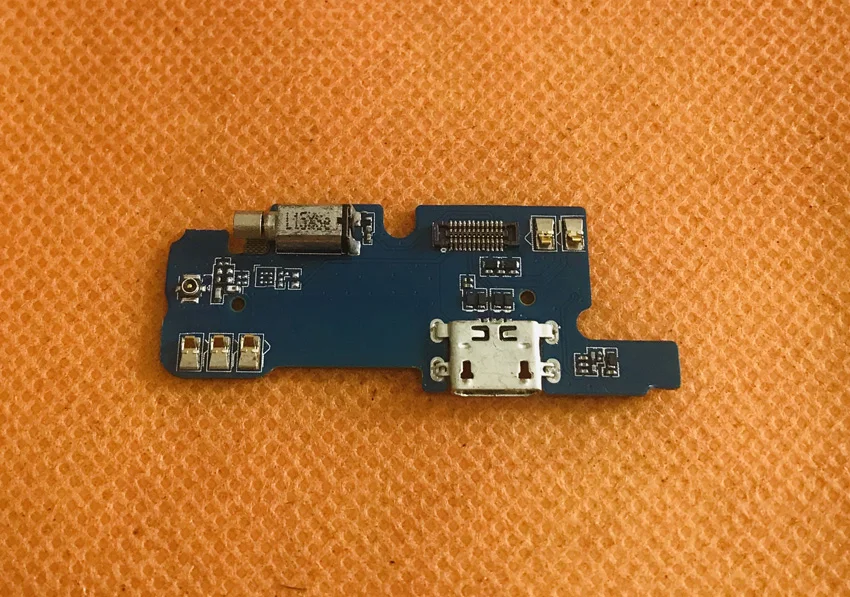 Б/у оригинальная зарядная плата с USB-разъемом для Elephone Ivory MTK6753 бесплатная