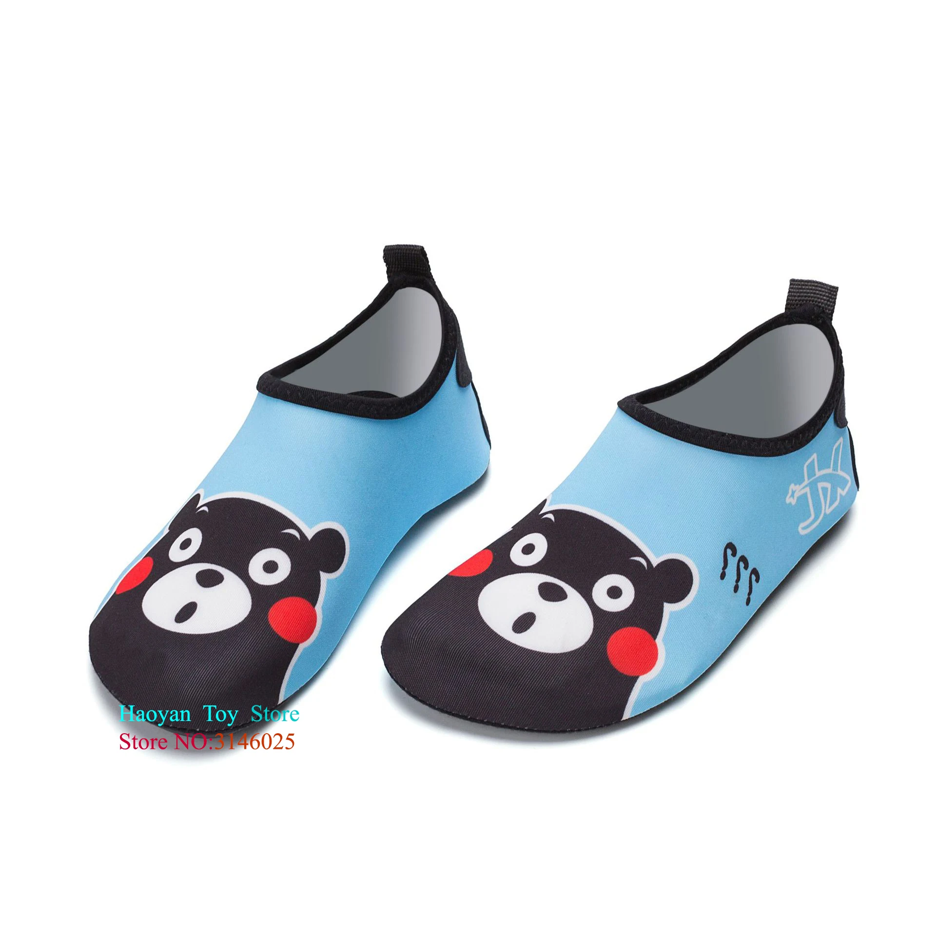 Детские Летние тапочки; пляжная обувь Симпатичные нескользящие носки дышащие носки для мальчиков и девочек, купальный костюм для малышей обувь для преодоления воды в помещении и маленьких детей, мягкие носки TX0056