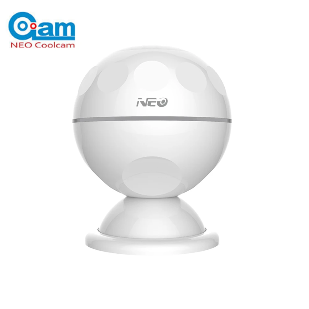 

2018 NEO COOLCAM NAS-PD02W PIR Motion Sensor Detector Smart Home Automation Alarm System Alarm with Magnet Bracket