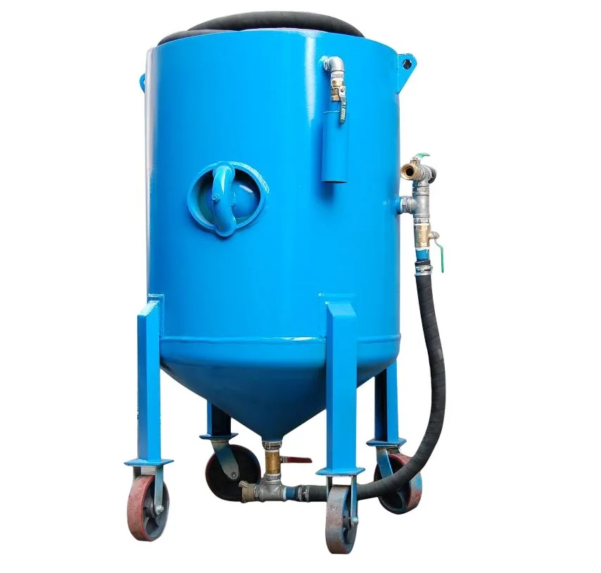 

JL 600L Portable Sand Blasting Pot with Sandblasting Gun and blasting hose blasting helmet
