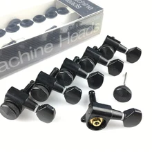 New Black Guitar Locking Tuners Electric Guitar Machine Heads Tuners JN-07SP Lock Tuning Pegs ( With packaging ) New Black Guitar Locking Tuners Electric Guitar Machine Heads Tuners JN-07SP Lock Tuning Pegs ( With packaging )