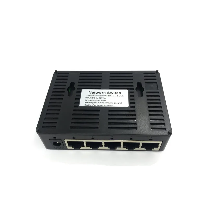 OEM Фабричный выход бренд 5 портов гигабитный Ethernet коммутатор самые дешевые сетевые переключатели 10/100/1000 Мбит/с США ЕС plug Switch lan combo
