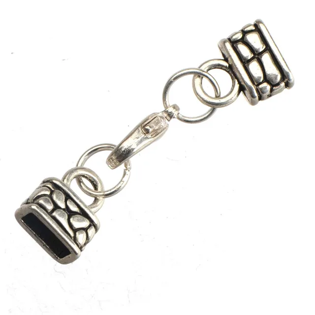 bracelets clasps toggles leather cords bangles hooks diy handmade 7*2mm