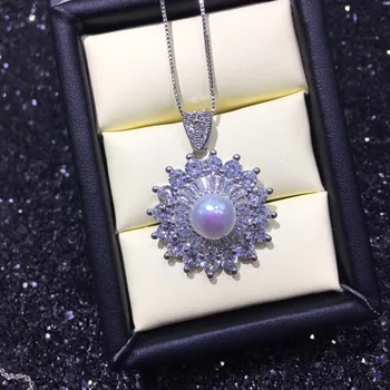 

New Arrival Hot Pearl Party Pearl Pendant Mounts, Pendant Findings, Pendant Settings Jewelry Parts Fittings Women Accessories