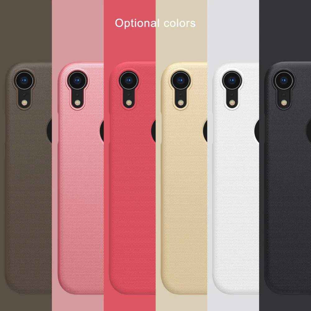 Чехол для iPhone Xs Max XR 6,1 дюймов Nillkin матовый щит PC Harc задняя крышка для iPhone XR чехол