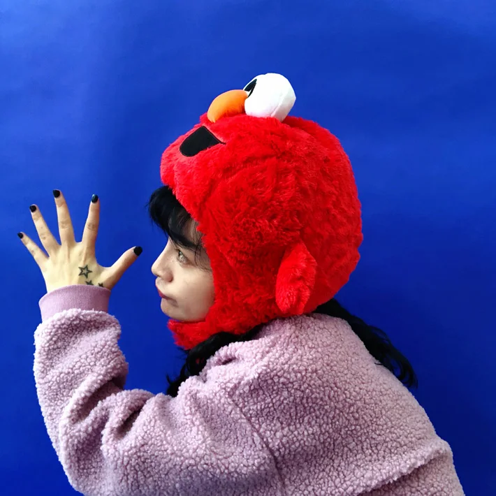 Высокое качество Улица Сезам Элмо печенья шляпа «Монстр» Кепка мягкая плюшевая игрушка куклы мягкие игрушки фигурка подарок для ребенка