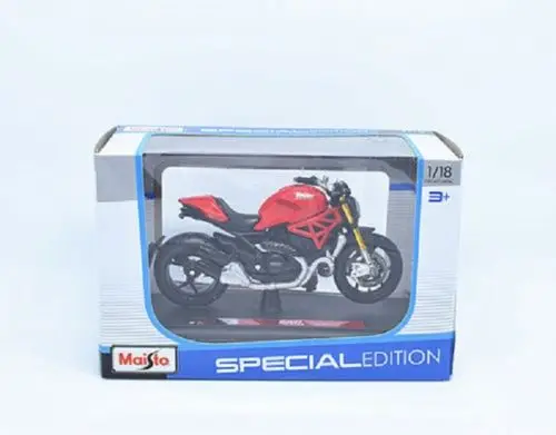 Maisto 1:18 Ducati Monster 1200S Мотоцикл Велосипед литая модель игрушки в коробке