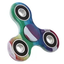 Новый стиль Tri-Spinner Непоседа игрушки EDC handspinner против стресса и Адад ручной блесны случайный цвет