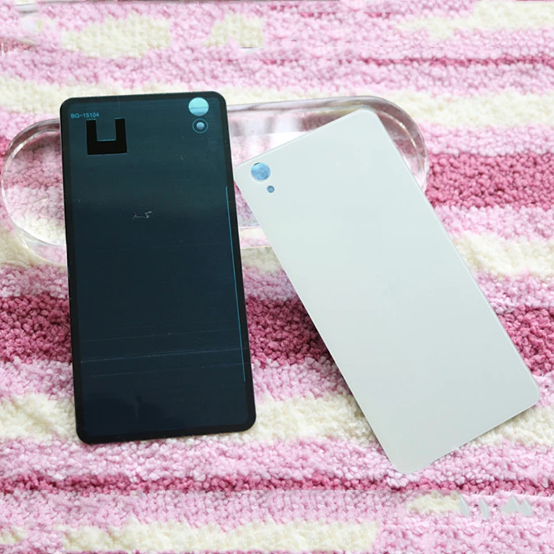 

10pcs black white Back Glass Replacement For One Plus OnePlus X Battery Cover Rear Door Housing Case Without Plastic Frame