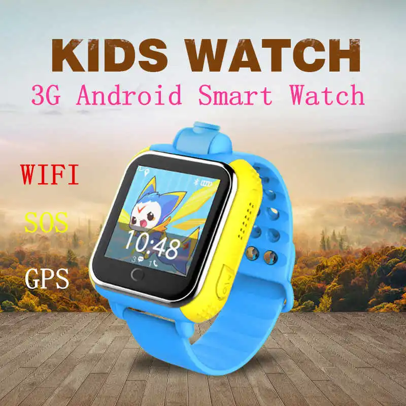 

3G Kids Smart Baby JM13 camera Watch GPS LBS WIFI Kids Wristwatch SOS Monitor Tracker Alarm For IOS Android smartwatch q90 q60
