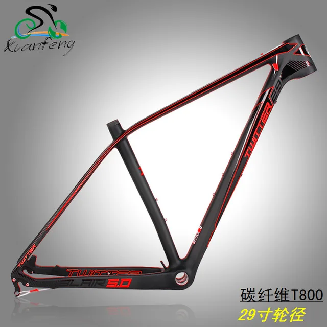 

TWITTER mountain bikes full carbon frame 29er 15.5/17/19inch carbon T800 29 wheel MTB bicycles carbon frame 29er