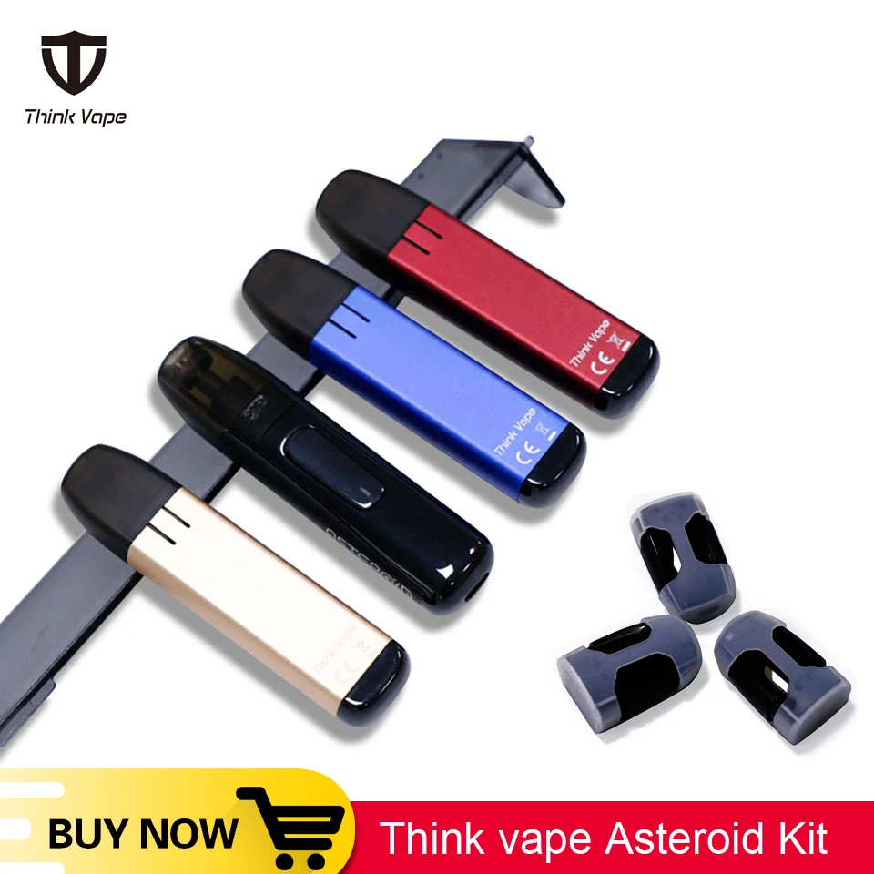 

Original Think vape Asteroid Kit vape Pod System E-cigarette built-in 420mah battery 1.5ml cartridge pod for minifit VS W01 kit